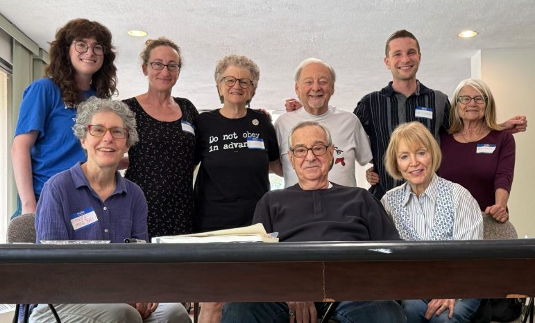 JUFJers at our first Virginia Community Meeting in 2025